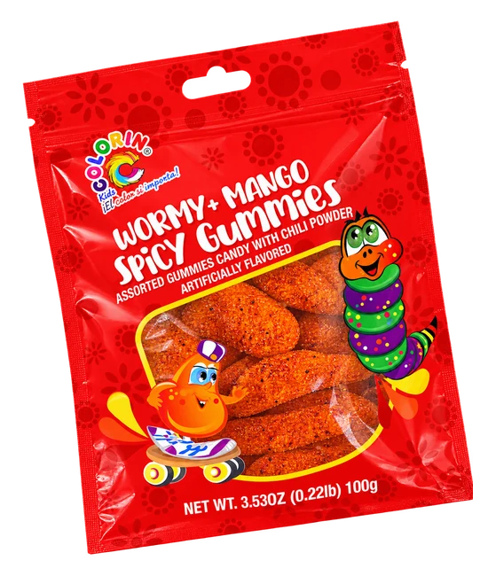 Wormy + Mango Spicy Gummies